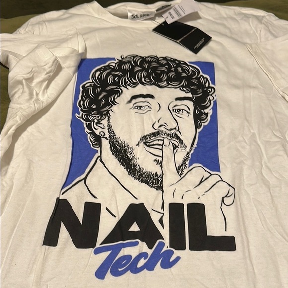 NEW Cotton On Jack Harlow Short Sleeve Tee - Picture 2 of 4